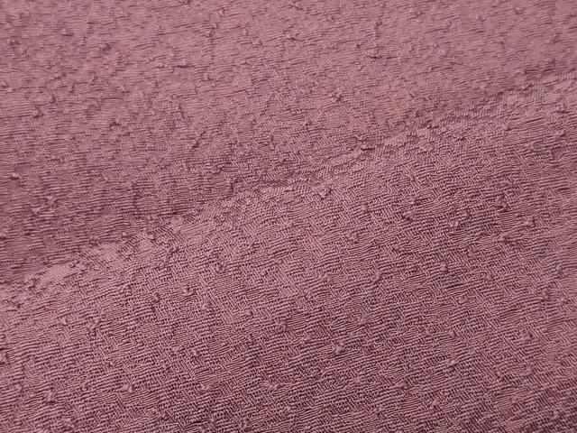 平和屋着物■上質な色無地 京紫色 正絹 逸品 CABH3026oy