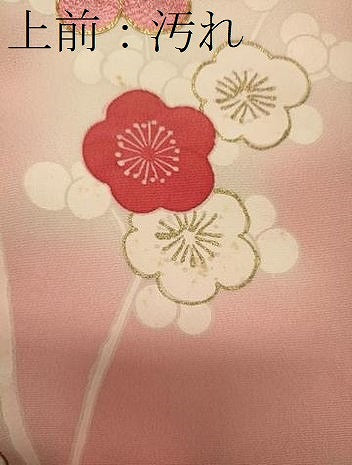平和屋着物■訪問着 駒刺繍 槍梅 暈し染め 金彩 正絹 逸品 CABH3037oy
