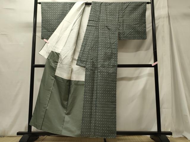 平和屋着物■上質な紬 縞 正絹 逸品 未使用 CABH3052oy