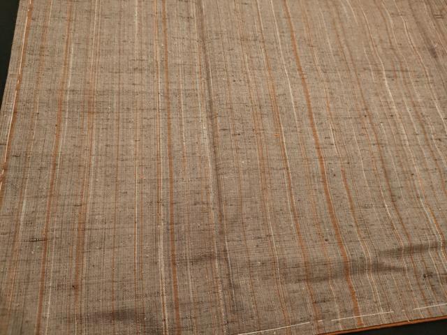 平和屋着物■上質な紬 縞 正絹 逸品 未使用 CABH3068oy