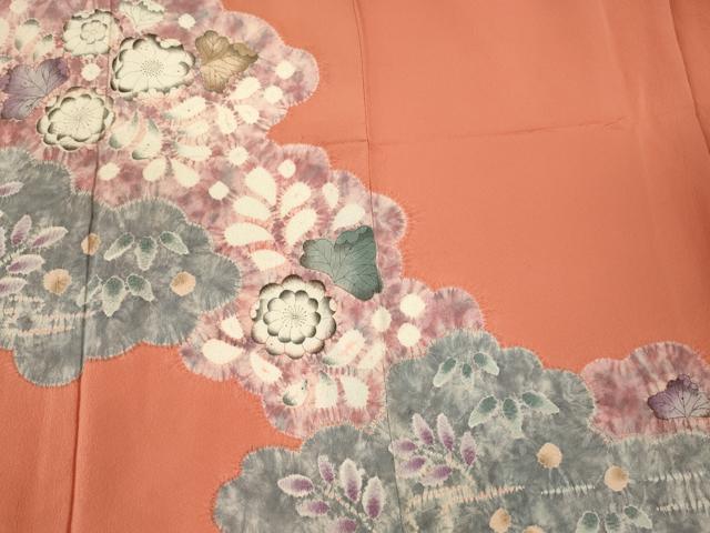 平和屋着物■訪問着 辻が花 暈し染め 正絹 逸品 CABH3115oy