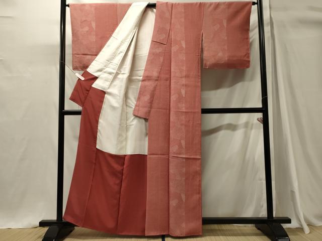 平和屋着物■江戸小紋 切り嵌め吉祥小紋柄 正絹 逸品 未使用 CABH3161oy