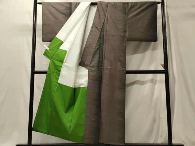 平和屋着物■本場大島紬 9マルキ 霞文 正絹 逸品 CABH3189oy