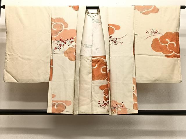 平和屋着物#羽織 霞花文 金彩 正絹 逸品 CABH3204ua