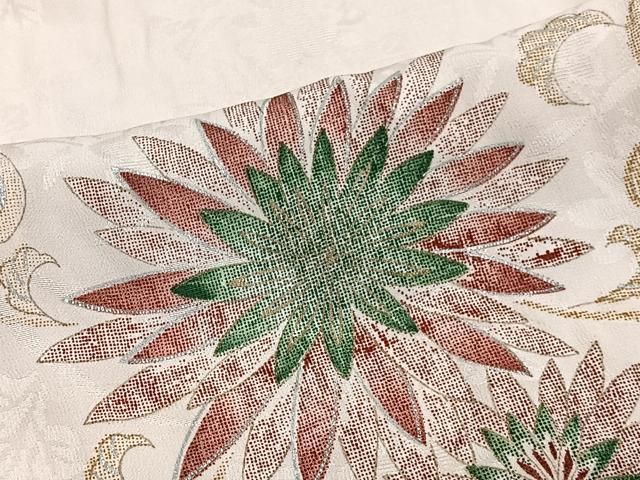 平和屋着物#羽織 花唐草文 金銀彩 正絹 逸品 CABH3212ua