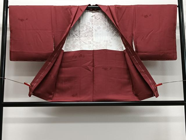平和屋着物#羽織 地紋起こし 舞葉文 正絹 逸品 未使用 CABH3221ua