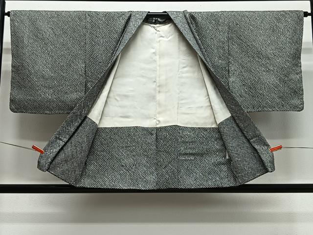 平和屋着物#羽織 総絞り 黒地 正絹 逸品 未使用 CABH3224ua