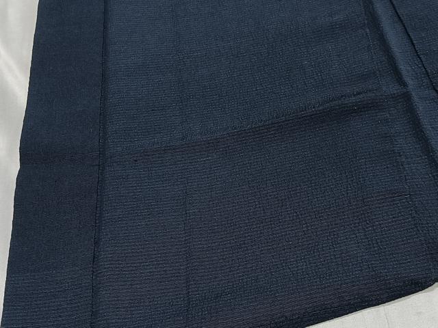 平和屋着物#男性 長羽織 紬地 褐返色 正絹 逸品 CABH3238ua