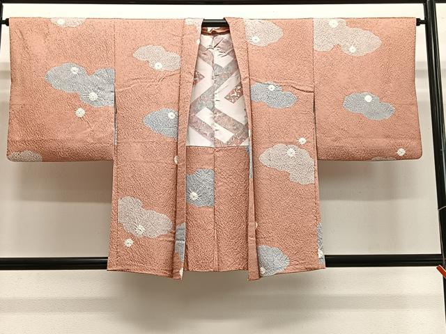 平和屋着物#羽織 絞り 霞文 正絹 逸品 CABH3243ua