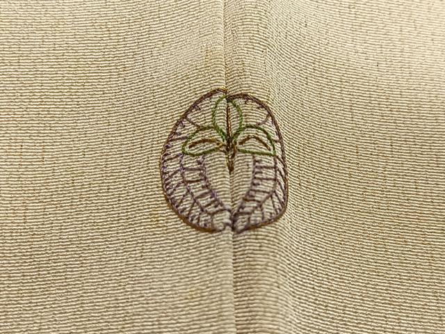 平和屋着物#羽織 寿光織 立波文 金銀糸 正絹 逸品 CABH3244ua