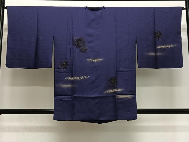 平和屋着物#中国三大刺繍 スワトウ刺繍 総刺繍 道行コート 雪輪花文 正絹 逸品 CABH3245ua