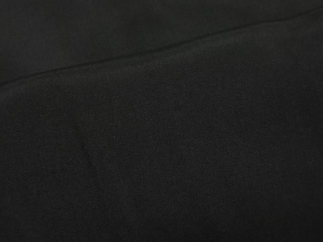 平和屋着物#男性 長羽織 黒紋付 正絹 逸品 CABH3255ua