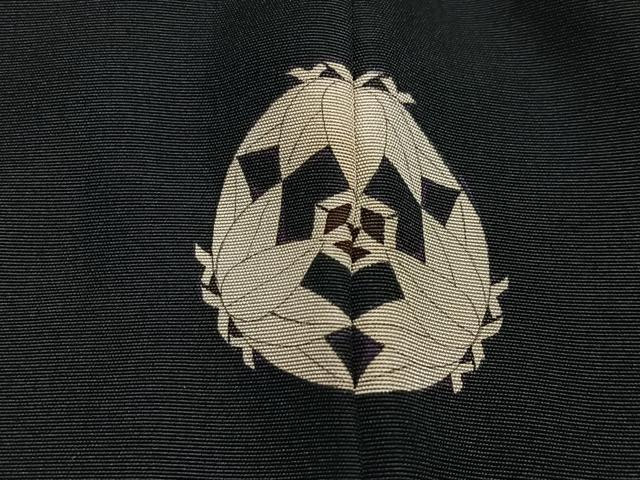 平和屋着物#男性 羽織 黒紋付 正絹 逸品 CABH3259ua