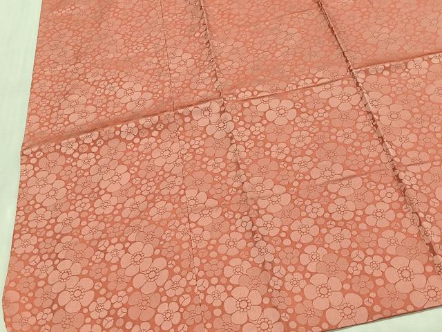 平和屋着物#道行コート 雨コート 花尽くし ロング丈 鈴乃屋扱い 正絹 逸品 CABH3264ua