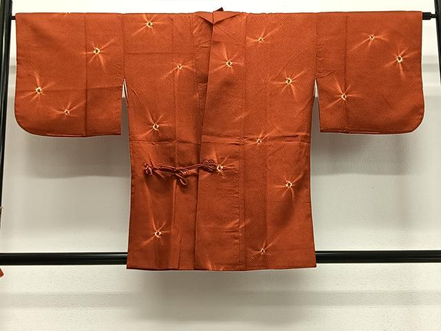 平和屋着物#道中着 絞り 霞文 洗える着物 CABH3267ua