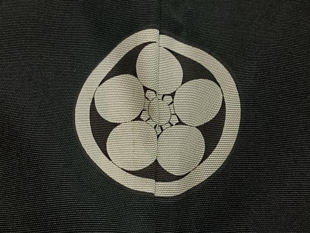 平和屋着物∞男性 長羽織 黒紋付 正絹 逸品 CABH3281ua
