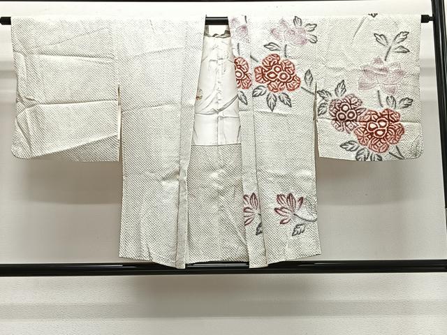 平和屋着物∞羽織 総絞り 枝花文 正絹 逸品 CABH3285ua