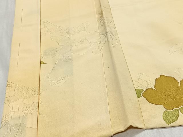 平和屋着物#羽織 地紋起こし 舞花文 正絹 逸品 未使用 CABH3318ua