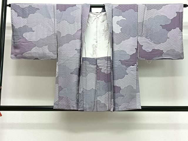 平和屋着物#羽織 雲取り吉祥文 正絹 逸品 未使用 CABH3326ua