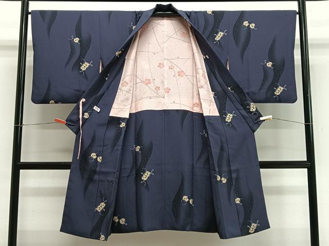 平和屋着物#道中着 丸文 ロング丈 正絹 逸品 CABH3331ua