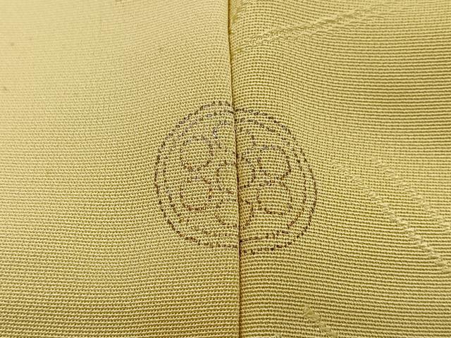 平和屋着物■上質な小紋 松葉地紋 暈し染め 正絹 逸品 CABH3365ua