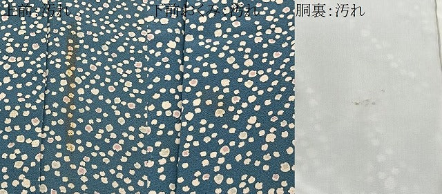 平和屋着物■上質な小紋 舞花文 正絹 逸品 CABH3379ua