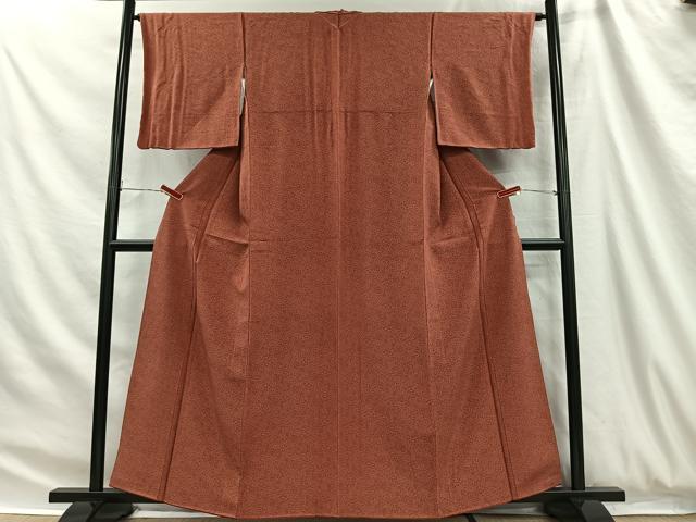平和屋着物■江戸小紋 唐草小紋柄 正絹 逸品 CABH3410ua