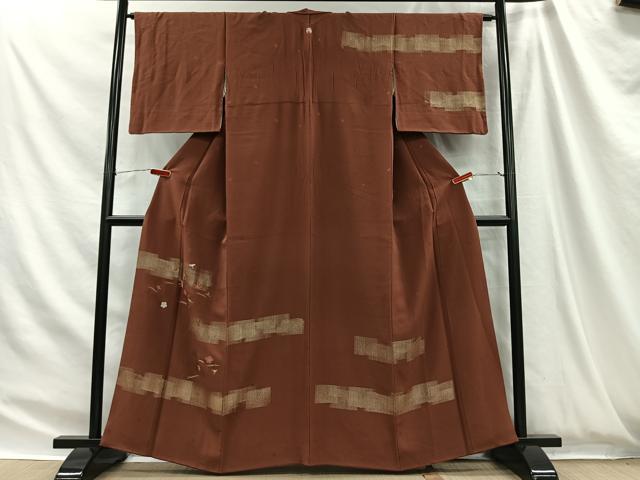 平和屋着物■訪問着 刺繍 溢れ松葉 金糸 鈴乃屋扱い 正絹 逸品 CABH3432ua