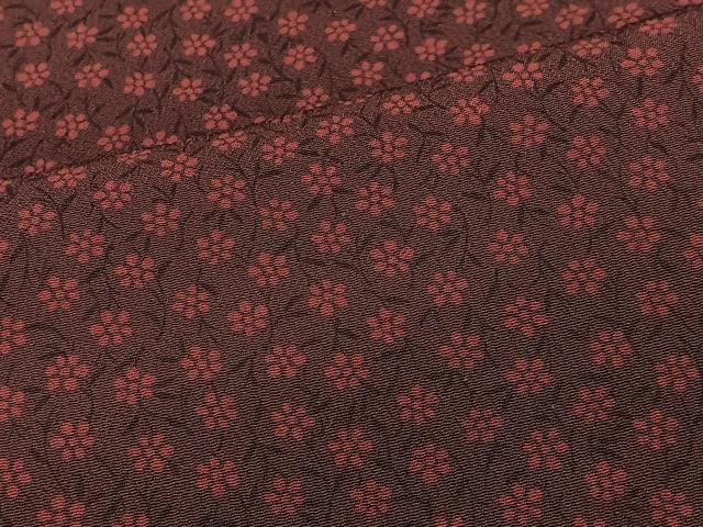 平和屋着物■上質な小紋 花尽くし 正絹 逸品 CABH3440ua