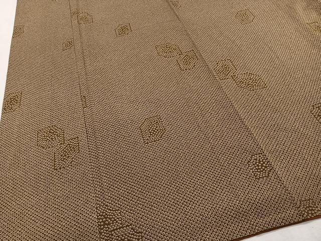 平和屋着物■上質な小紋 鹿の子文様 正絹 逸品 CABH3462ua