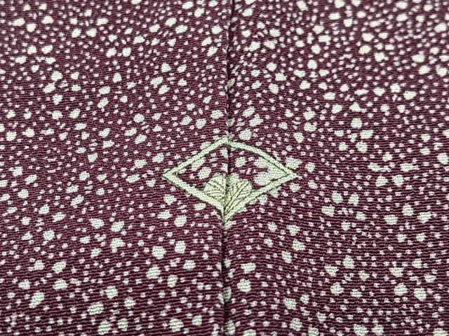平和屋着物■江戸小紋 舞花文 正絹 逸品 CABH3472ua
