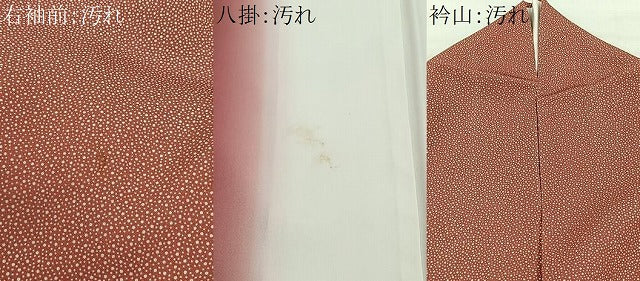 平和屋着物■江戸小紋 内田秀一作 大小霰 松坂屋扱い 正絹 逸品 CABH3474ua