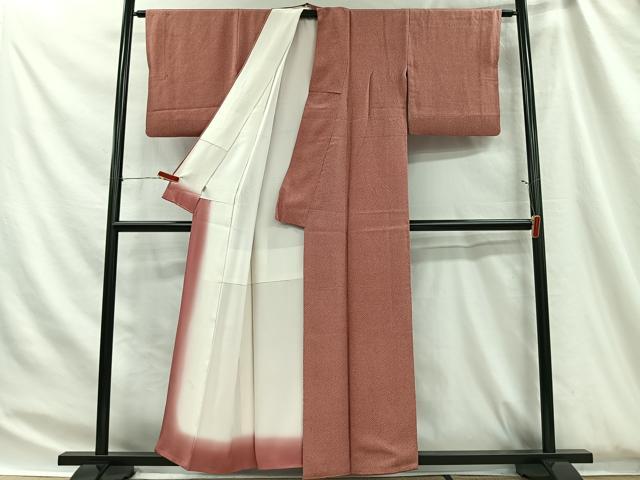 平和屋着物■江戸小紋 内田秀一作 大小霰 松坂屋扱い 正絹 逸品 CABH3474ua