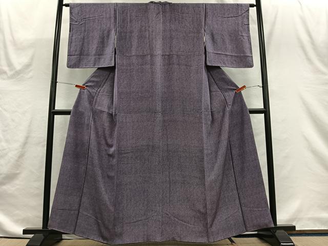 平和屋着物■江戸小紋 京野香泉作 鮫小紋柄 正絹 逸品 CABH3536ua