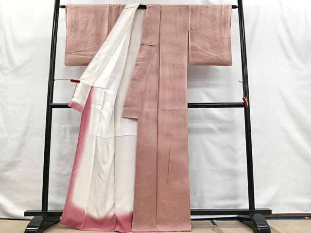 平和屋着物■訪問着 大小霰 正絹 逸品 CABH3548ua