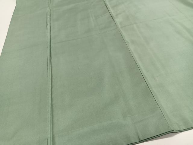 平和屋着物■本場染大島紬 山葵色 正絹 逸品 CABH3556ua