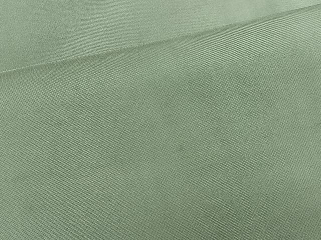 平和屋着物■本場染大島紬 山葵色 正絹 逸品 CABH3556ua