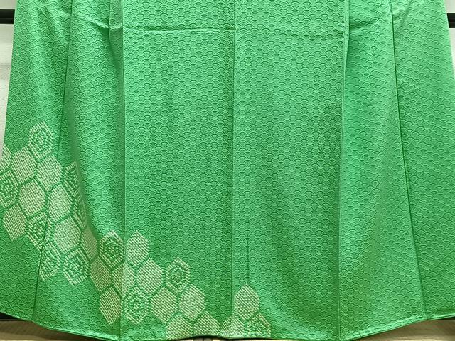平和屋着物■訪問着 絞り 亀甲文様 正絹 逸品 CABH3561ua