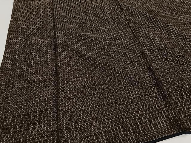 平和屋着物■男性 紬 アンサンブル 絣文様 正絹 逸品 CABH3591ua