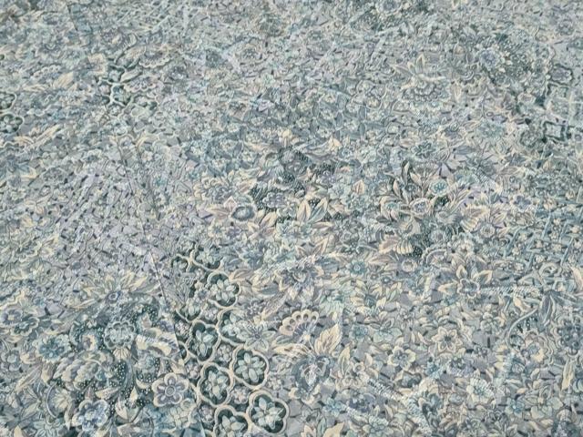 平和屋着物●訪問着 道長更紗花文 まるやま扱い 正絹 逸品 CABH3616th