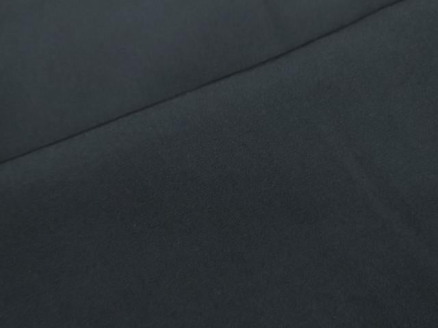 平和屋着物●男性 黒紋付 正絹 逸品 CABH3639th