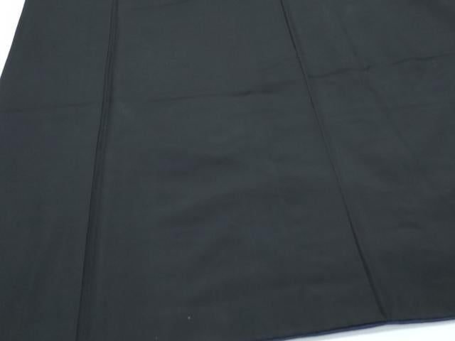 平和屋着物●男性 黒紋付 羽織セット 正絹 逸品 CABH3643th