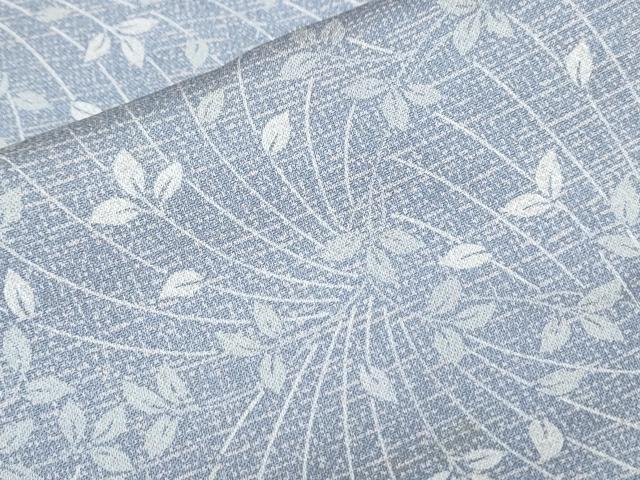 平和屋着物■上質な小紋 草葉文 正絹 逸品 CABH3656th