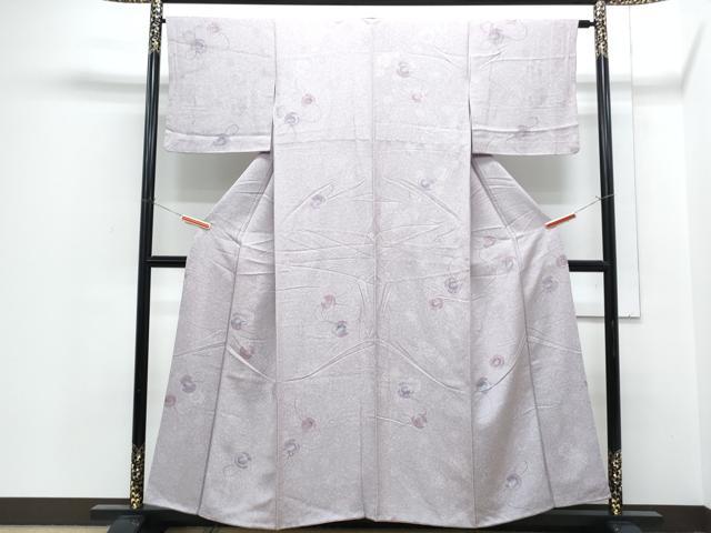 平和屋着物■上質な小紋 地紋起こし 鏡裏地紋 正絹 逸品 CABH3659th