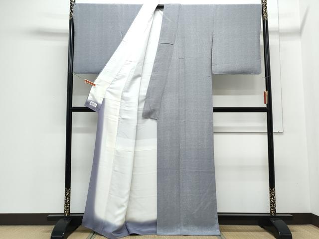 平和屋着物●伝統工芸士 砂川健一 江戸小紋 菱吉祥花文 やまと誂製 正絹 逸品 CABH3693th