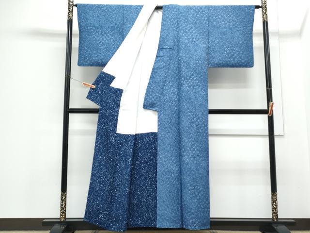 平和屋着物●上質な小紋 霞文 正絹 逸品 CABH3699th