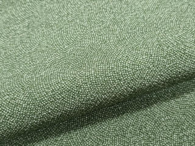 平和屋着物●江戸小紋 作家物 鮫小紋柄 鬼しぼ縮緬 正絹 逸品 未使用 CABH3722th