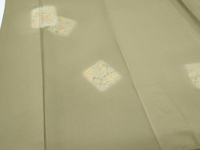 平和屋着物●訪問着 色紙重ね草花文 暈し染め 正絹 逸品 CABH3735th