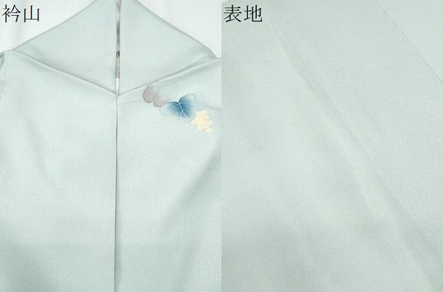 平和屋着物●訪問着 友禅 作家物 枝花文 暈し染め 正絹 逸品 CABH3736th
