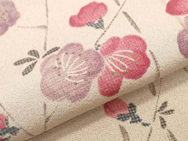 平和屋着物●訪問着 枝花文 暈し染め 金彩 正絹 逸品 CABH3744th